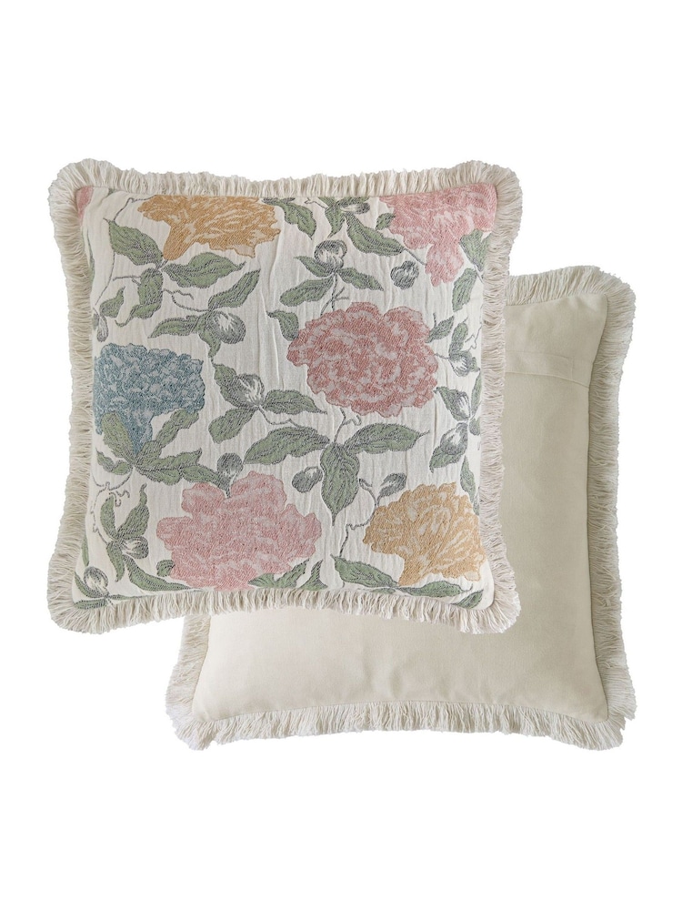 Historic Royal Palaces Multi Albert Jacquard Polyester Filled Cushion - Image 4 of 4 Historic Royal Palaces Multi Albert Jacquard Polyester Filled Cushion - Image 4 of 4