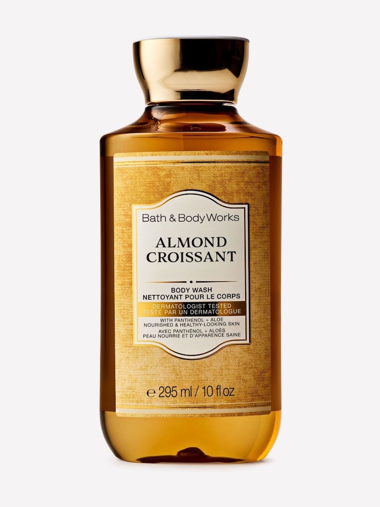 Bath & Body Works Almond Croissant Body Wash 295ml - Image 1 of 2 Bath & Body Works Almond Croissant Body Wash 295ml - Image 1 of 2