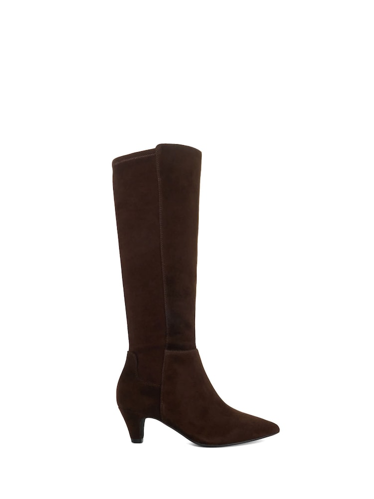 Қоңыр - Dune London Wide Fit Sera Knee High Boots - 5суретінің 2 суреті Қоңыр - Dune London Wide Fit Sera Knee High Boots - 5суретінің 2 суреті