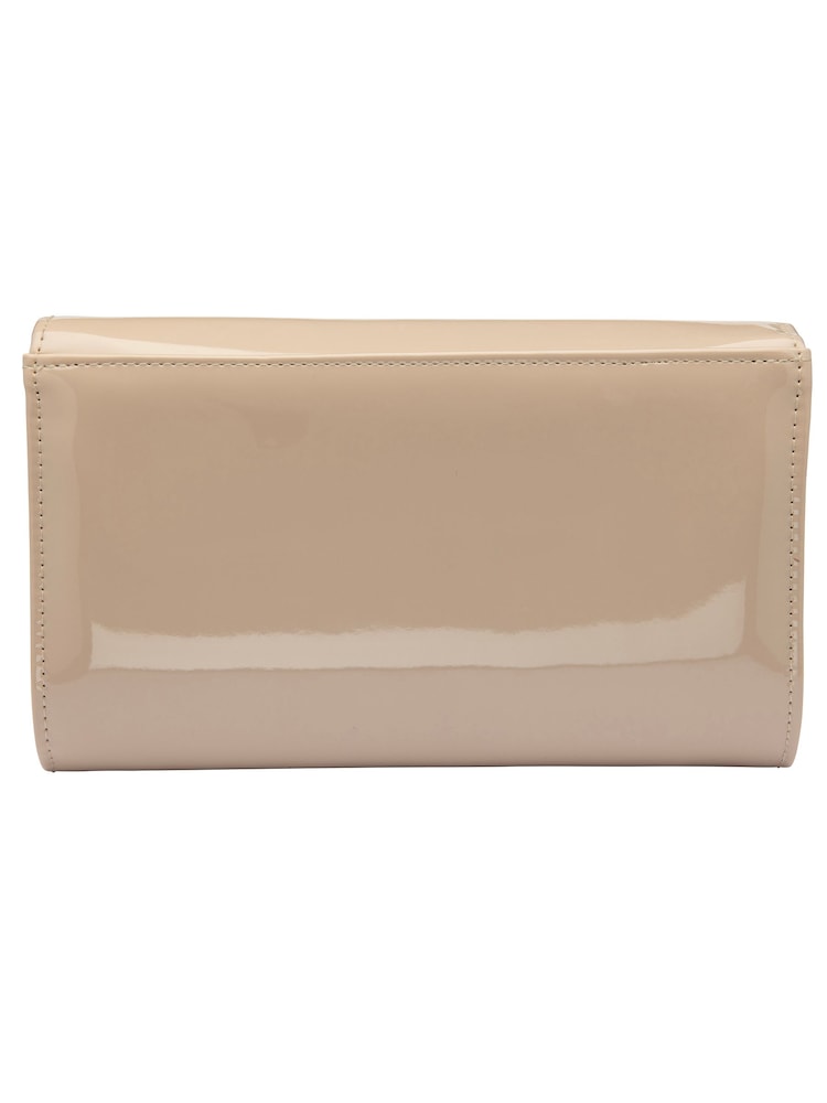 Ravel Cream Clutch Bag with Chain - Image 2 of 4