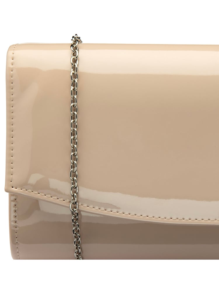 Ravel Cream Clutch Bag with Chain - Image 4 of 4