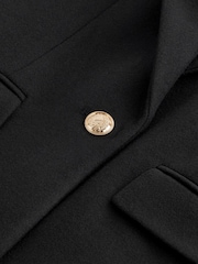 Black Revere Collar Coat - Image 7 of 7