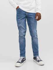 JACK & JONES JUNIOR Slim Fit Blue Jeans - Image 1 of 8