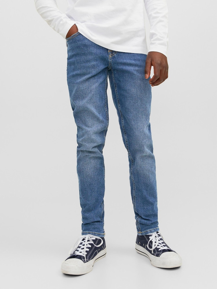 JACK & JONES JUNIOR Slim Fit Blue Jeans - Image 1 of 8