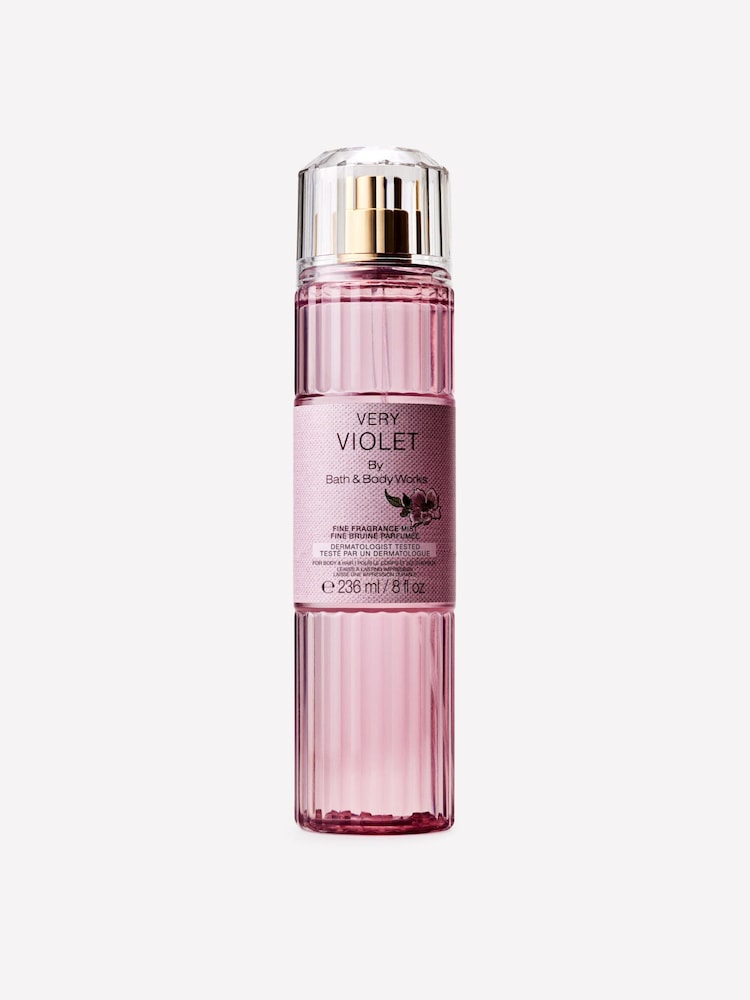 Bath & Body Works Very Violet Fine Fragrance Mist 236ml - Image 1 of 1 Bath & Body Works Very Violet Fine Fragrance Mist 236ml - Image 1 of 1