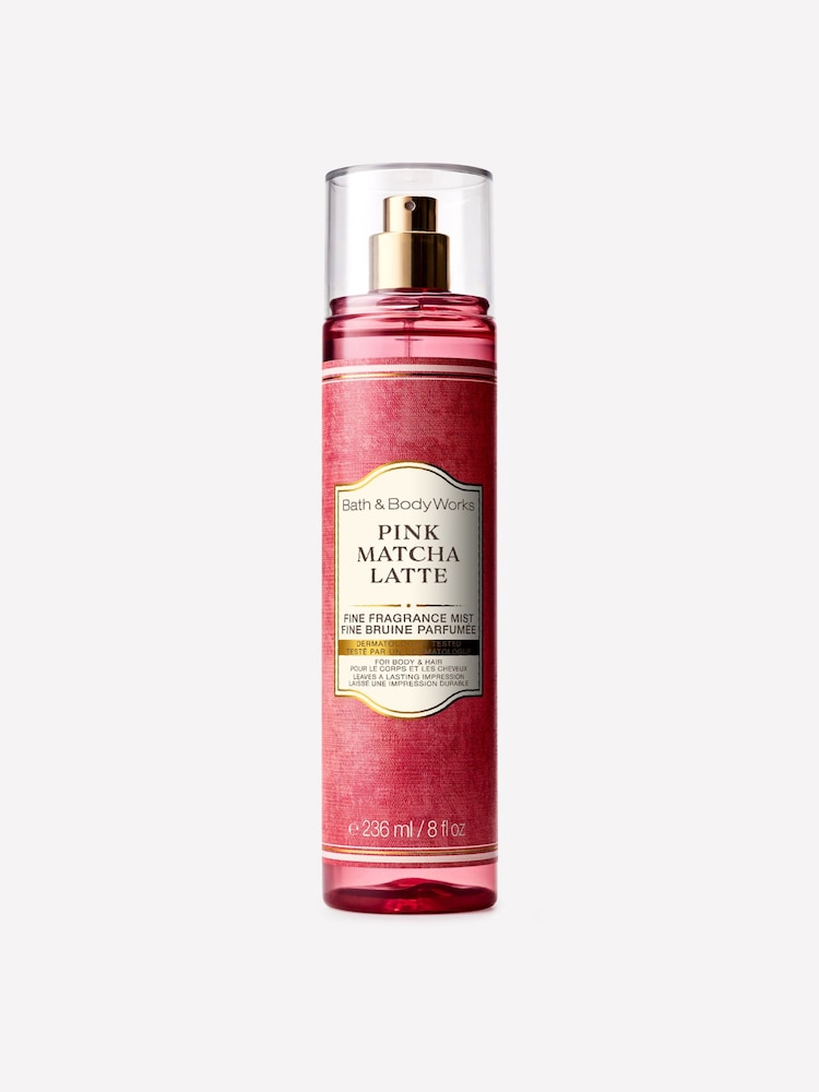 Bath & Body Works Pink Matcha Latte Fine Fragrance Mist 6ml - Image 1 of 3