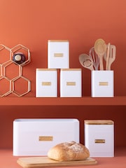 Typhoon White Otto Square Bread Storage - Image 1 of 4