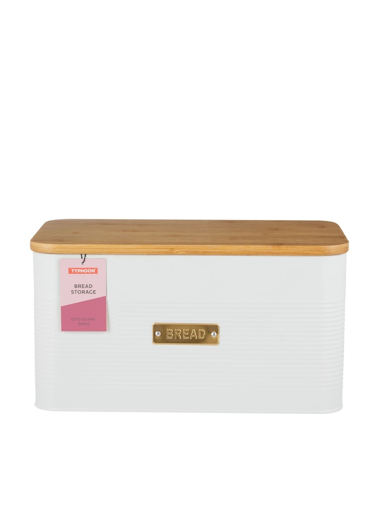 Typhoon White Otto Square Bread Storage - Image 4 of 4