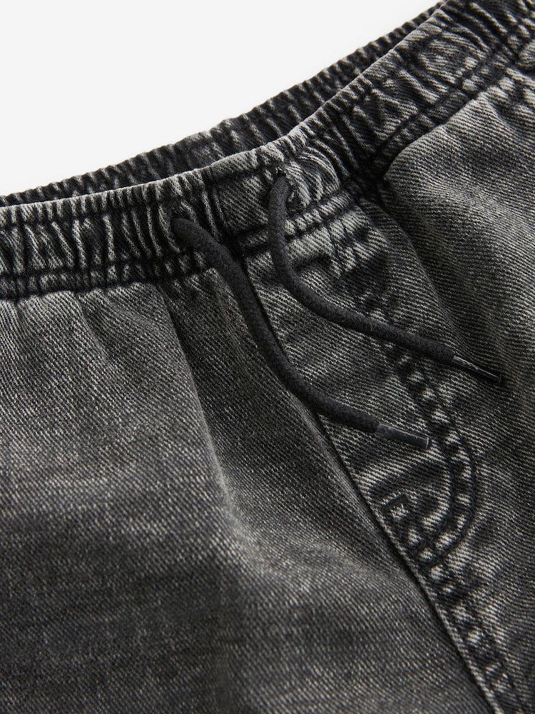 Grey Denim Cargo Shorts (3-16yrs) - Image 7 of 7