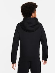 Nike Black Tech Fleece Overhead Hoodie - Image 2 of 6