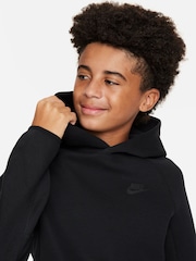 Nike Black Tech Fleece Overhead Hoodie - Image 4 of 6