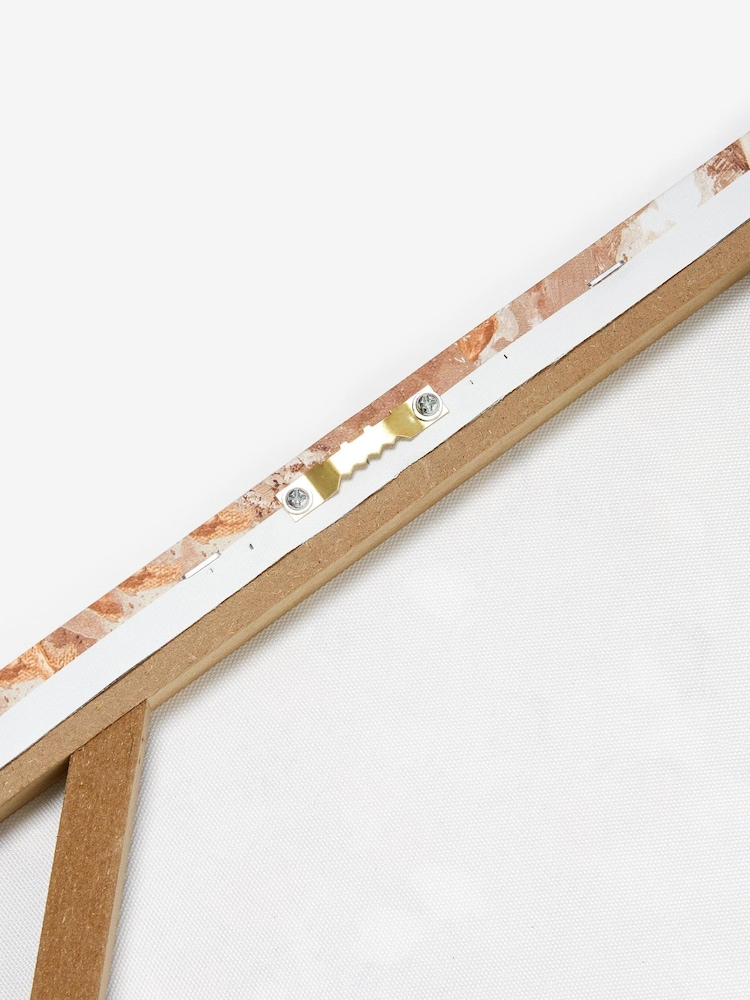 Orange And Gold Birch Trees Canvas Wall Art - Image 6 of 6