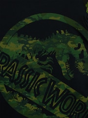 Character Black Black Jurassic World Short Sleeve T-Shirt - Image 5 of 5