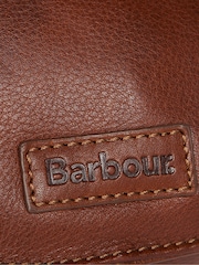 Barbour® Brown Laire Leather Saddle Bag - Image 4 of 5