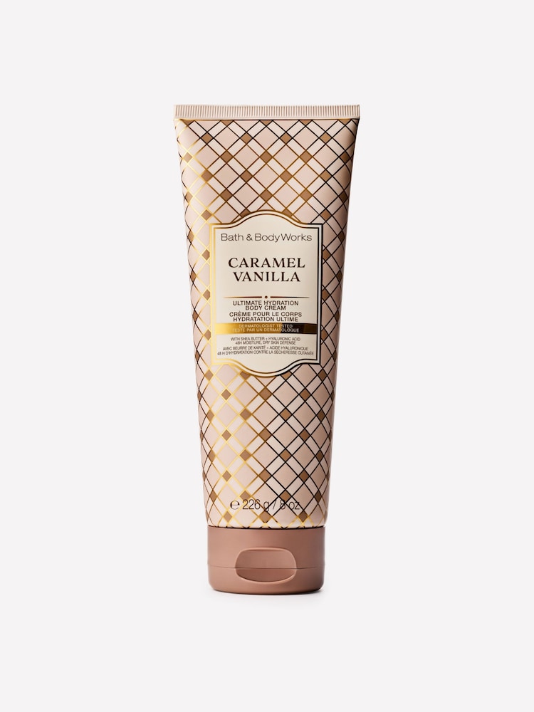 Bath & Body Works Caramel & Vanilla Ultimate Hydration Body Cream - Image 1 of 3 Bath & Body Works Caramel & Vanilla Ultimate Hydration Body Cream - Image 1 of 3