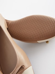 Camel Forever Comfort® Round Toe Leather Ballerina Shoes - Image 5 of 5