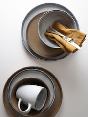 Dutch Rose Set of 4 Grey Serenity Mini Mugs - Image 1 of 3