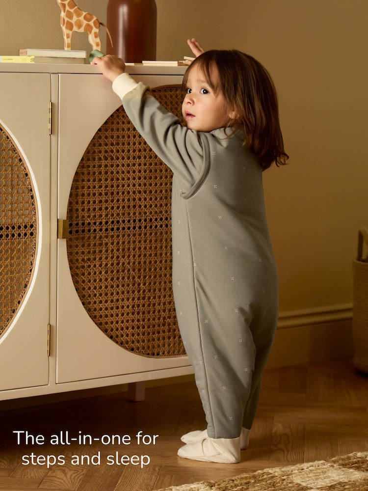 Snuz Sage Cross 1.0 TOG Toddler Sleepsuit - Image 2 of 11