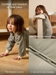 Snuz Sage Cross 1.0 TOG Toddler Sleepsuit - Image 7 of 11