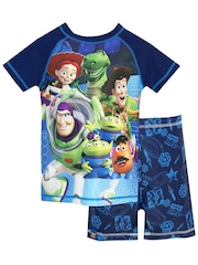 Character Blue Disney Toy Story Swim Set - Image 1 of 10