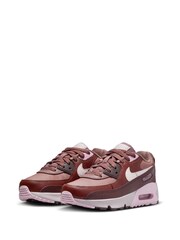 Nike Pink/Mauve Air Max 90 Junior Trainers - Image 5 of 10