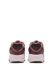 Nike Pink/Mauve Air Max 90 Junior Trainers - Image 7 of 10