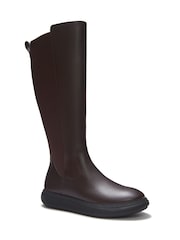 FitFlop Iq-Comff ādas augstpapēžu zābaki - Attēls 3 no 5