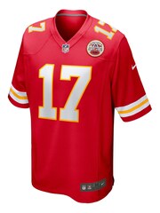 Nike Red NFL Kansas City Chiefs Home Game Jersey - Mecole Hardman Youth - Image 2 of 3