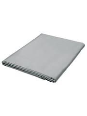 Bedeck of Belfast Grey Bob 600 Thread Count Egyptian Cotton Flat Sheet - Image 2 of 2