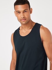 Navy Blue Regular Fit Vest - Image 4 of 5