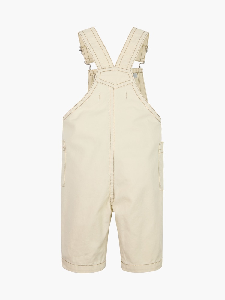 Calvin Klein Jeans Baby Cream Twill Dungarees - Image 2 of 2