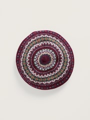 Seasalt Cornwall Purple Early Bird Beret Hat - Image 3 of 3