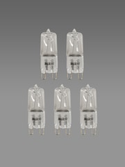 5 Pack 28W G9 Halogen Light Bulbs - Image 2 of 2