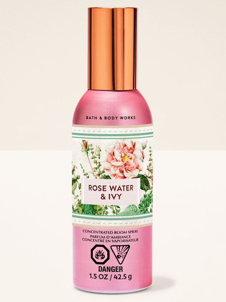 Bath & Body Works Rosewater and Ivy Concentrated Room Spray - Image 1 of 3 Bath & Body Works Rosewater and Ivy Concentrated Room Spray - Image 1 of 3