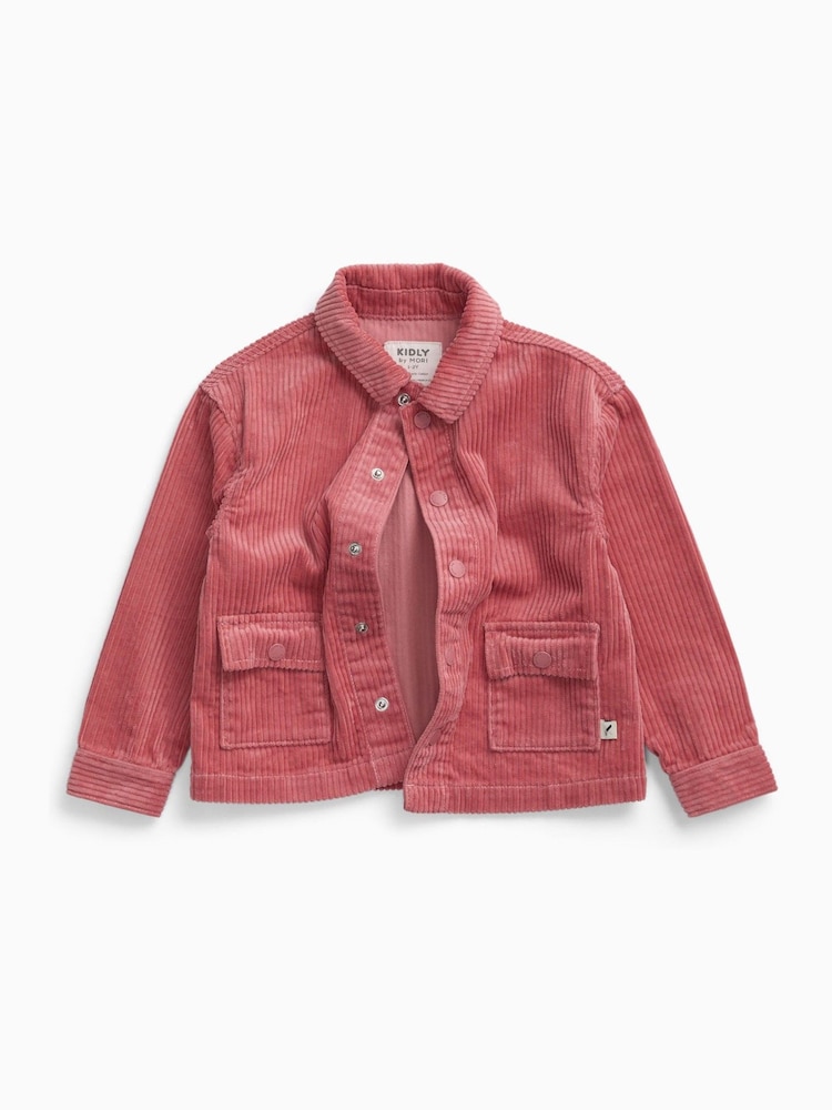 KIDLY by MORI Pin Corduroy Shacket - 圖片 2/2 KIDLY by MORI Pin Corduroy Shacket - 圖片 2/2