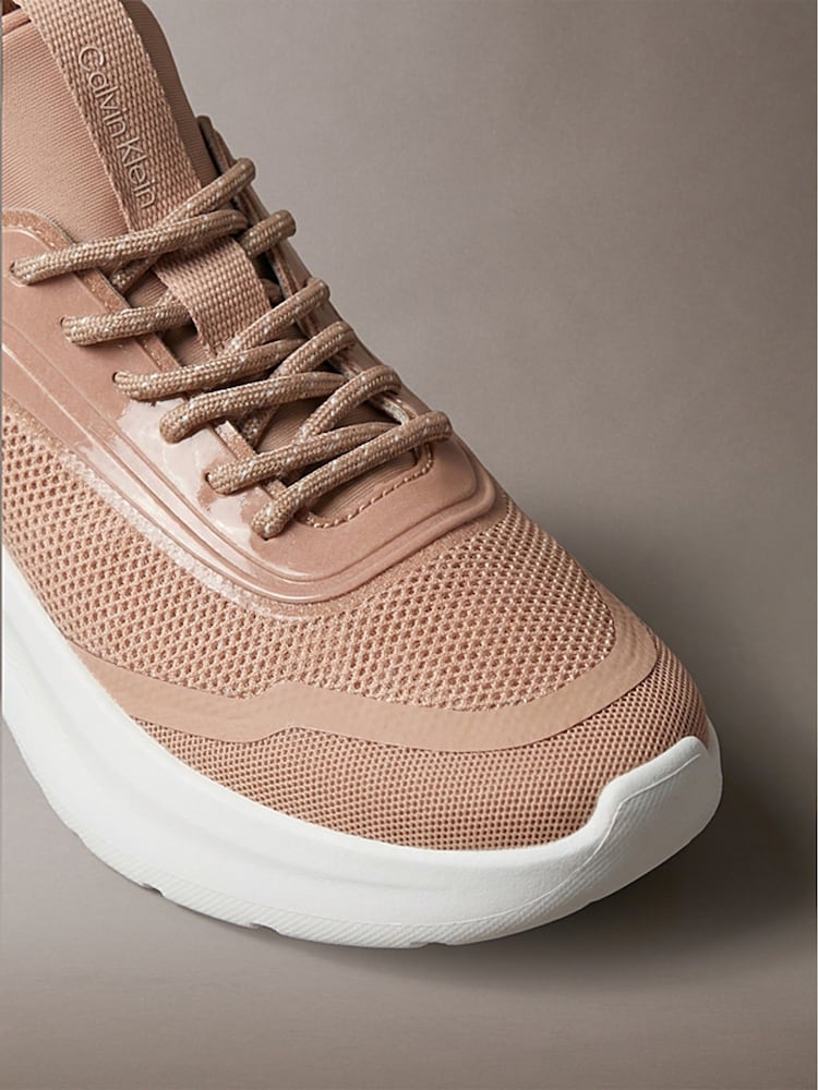 Calvin Klein Pink Lightweight Runner Trainers - Image 2 of 6 Calvin Klein Pink Lightweight Runner Trainers - Image 2 of 6
