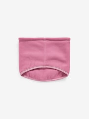 Pink Fleece Snood (3-16yrs) - Image 2 of 3