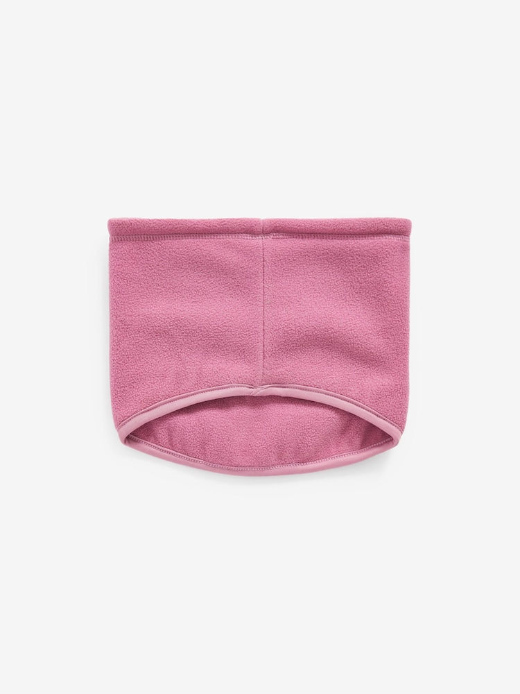 Pink Fleece Snood (3-16yrs) - Image 2 of 3