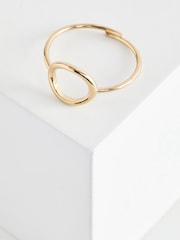 PILGRIM Gold Plated Lulu Circle Ring - Image 1 of 5
