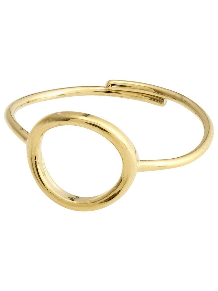 PILGRIM Gold Plated Lulu Circle Ring - Image 2 of 5