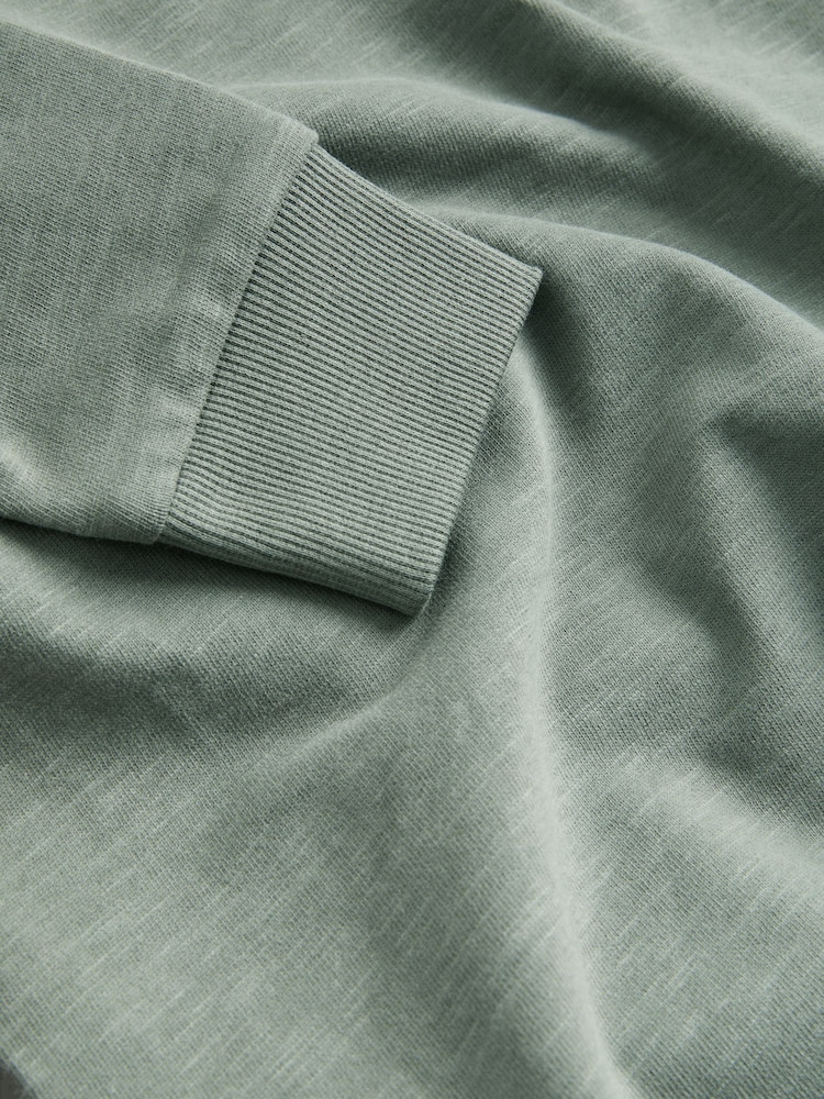 Green Mineral Long Sleeve Cosy T-Shirt (3-16yrs) - Image 3 of 3