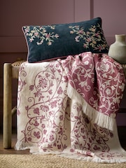 Historic Royal Palaces Multi Royal Court Embroidery Cushion - Image 2 of 3