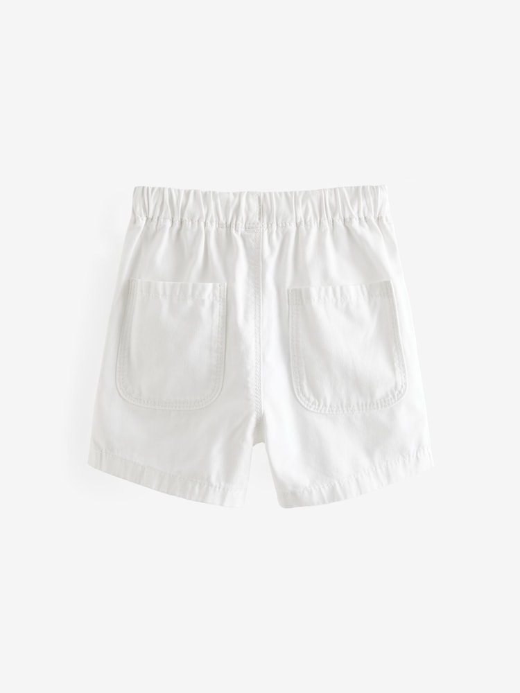 White Pull On Shorts (3mths-7yrs) - Image 7 of 7