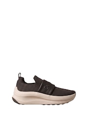 Calvin Klein Dark  Brown Slip-On Runner Trainers - Image 1 of 5