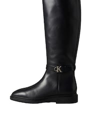 Calvin Klein δερμάτινες μπότες μέχρι το γόνατο - Εικόνα 2 από 6