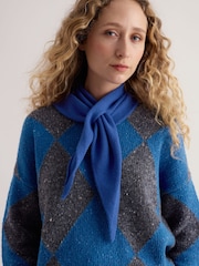 Seasalt Cornwall Blue Annette Scarf - Image 2 of 5