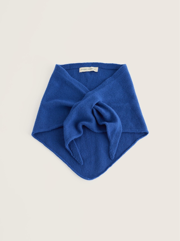 Seasalt Cornwall Blue Annette Scarf - Image 5 of 5