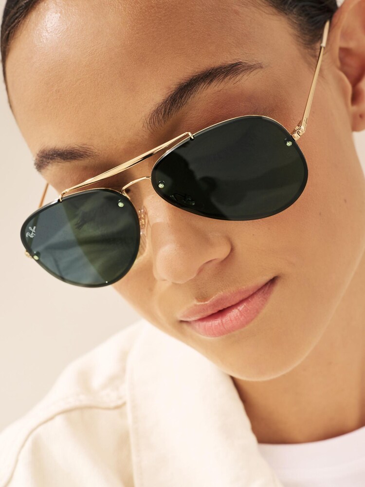 Ray-Ban Blaze Aviator Sunglasses - Image 1 of 14