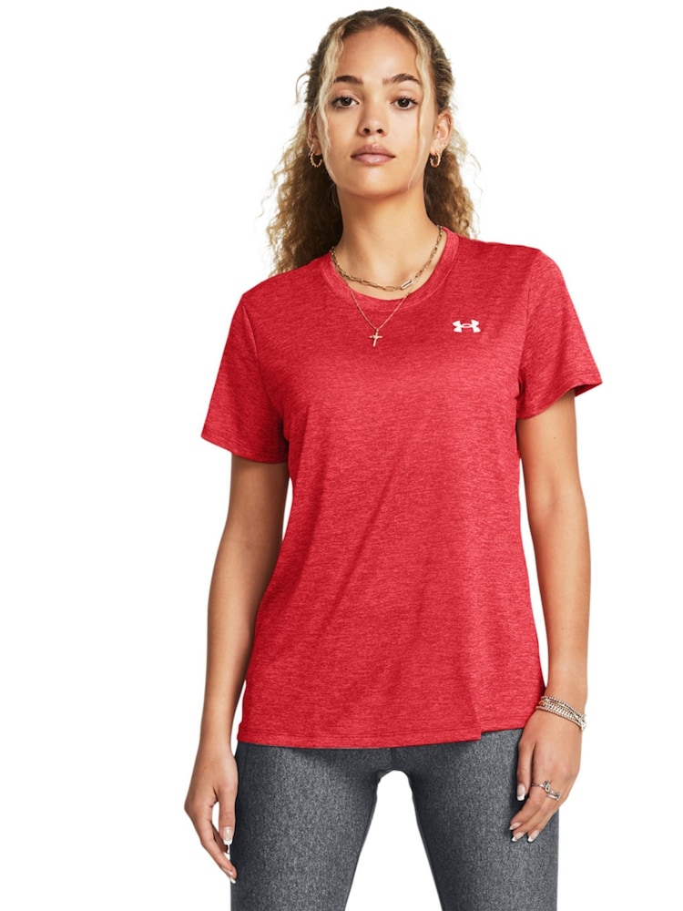 تيشرت بحافة رقبة مستديرة من Under Armour - صورة 1 من 4 تيشرت بحافة رقبة مستديرة من Under Armour - صورة 1 من 4
