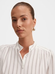 Forever New White Dorothea Striped Blouse - Image 3 of 5